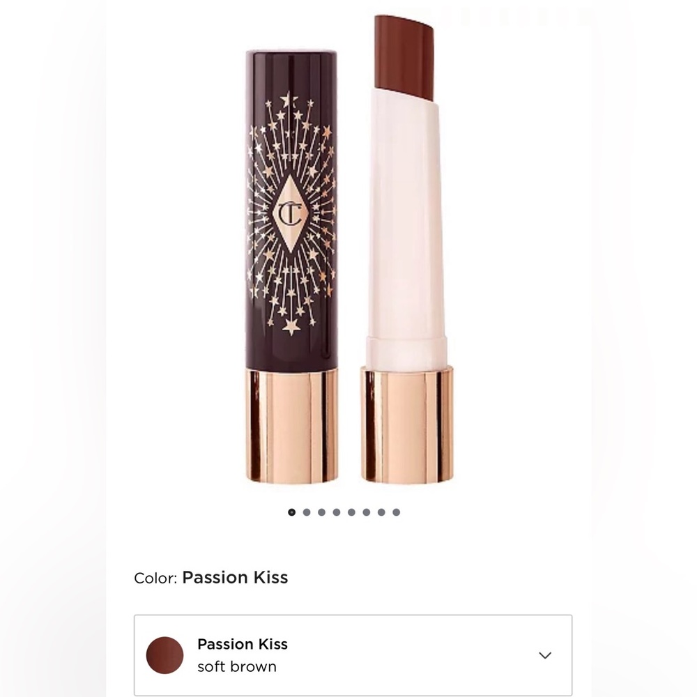 ❤️NIB Charlotte Tilbury Hyaluronic + Happikiss colour balm.  Passion kiss ❤️ - Picture 2 of 3